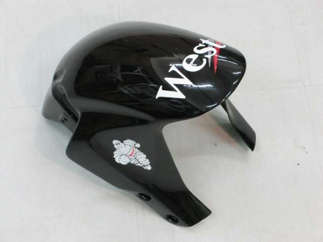 2005-2006 Honda CBR600RR Motorcycle Fairings - Glossy Black White West Canada Websites