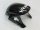 2005-2006 Honda CBR600RR Motorcycle Fairings - Glossy Black White West Canada Websites