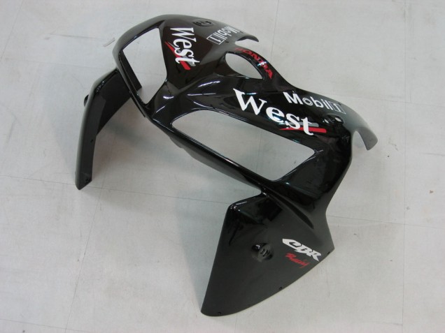 2005-2006 Honda CBR600RR Motorcycle Fairings - Glossy Black White West Canada Websites