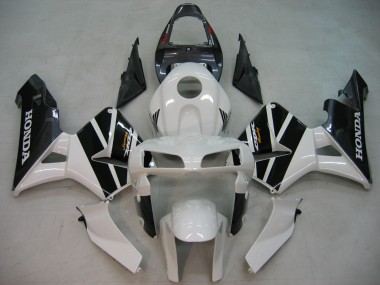 2005-2006 Honda CBR600RR Motorcycle Fairings - Black White Racing Canada Websites