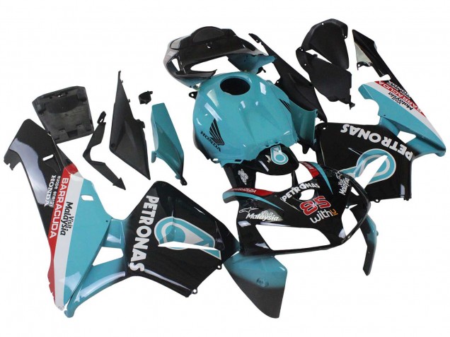 2005-2006 Honda CBR600RR Motorcycle Fairings - Light Blue Black 35 Canada Websites
