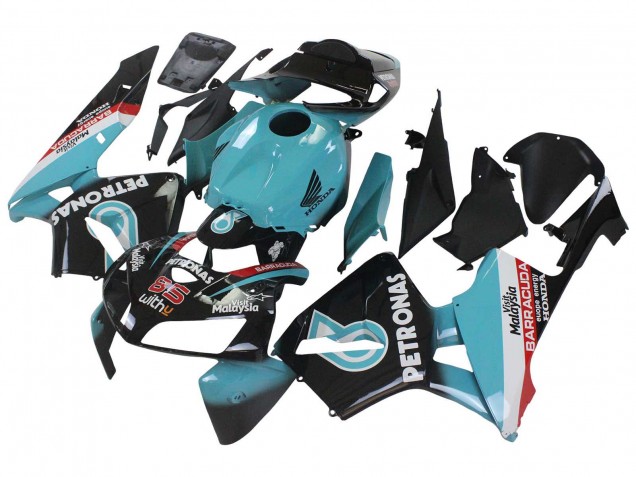 2005-2006 Honda CBR600RR Motorcycle Fairings - Light Blue Black 35 Canada Websites