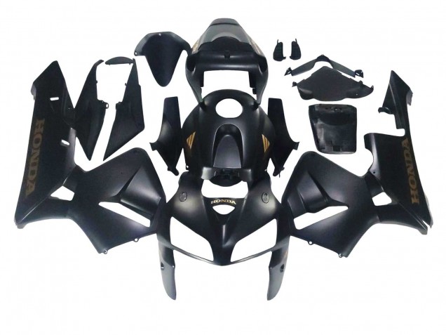 2005-2006 Honda CBR600RR Motorcycle Fairings - Matte Black Canada Websites