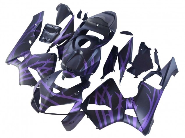 2005-2006 Honda CBR600RR Motorcycle Fairings - Matte Black Purple Canada Websites