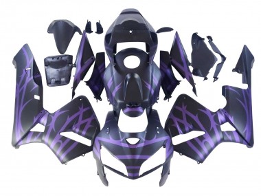 2005-2006 Honda CBR600RR Motorcycle Fairings - Matte Black Purple Canada Websites