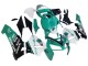 2005-2006 Honda CBR600RR Motorcycle Fairings - Light Green White Glossy Black Joe Rocket Canada Websites
