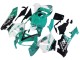 2005-2006 Honda CBR600RR Motorcycle Fairings - Light Green White Glossy Black Joe Rocket Canada Websites