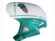 2005-2006 Honda CBR600RR Motorcycle Fairings - Light Green White Glossy Black Joe Rocket Canada Websites