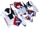 2005-2006 Honda CBR600RR Motorcycle Fairing - White Red Blue HRC Canada Websites