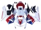 2005-2006 Honda CBR600RR Motorcycle Fairing - White Red Blue HRC Canada Websites