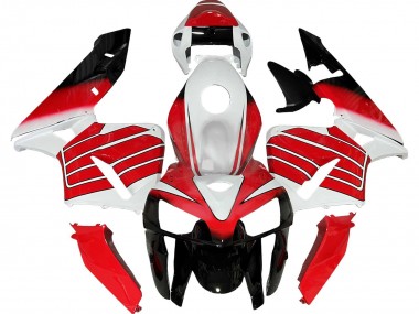2005-2006 Honda CBR600RR Motorcycle Fairing - Red White Black Canada Websites