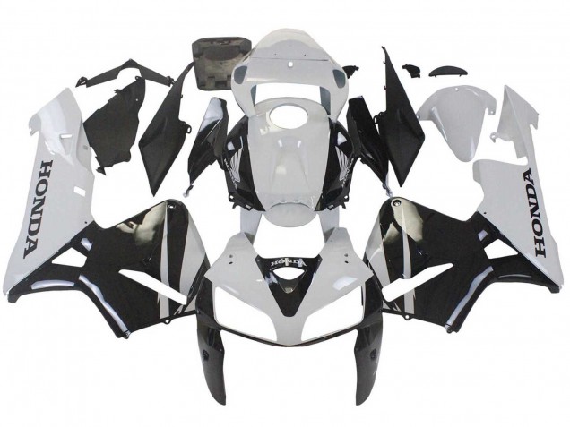 2005-2006 Honda CBR600RR Motorcycle Fairing - White Black Canada Websites