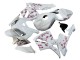 2005-2006 Honda CBR600RR Motorcycle Fairings - White with Cherry Blossom Canada Websites