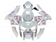 2005-2006 Honda CBR600RR Motorcycle Fairings - White with Cherry Blossom Canada Websites