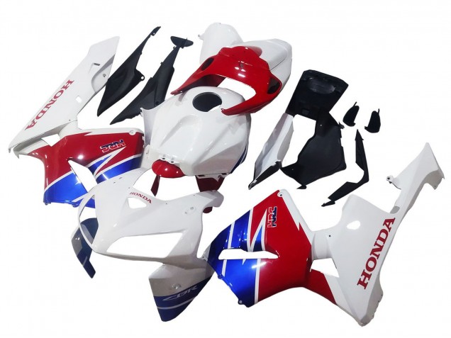 2005-2006 Honda CBR600RR Motorcycle Fairings - White Blue Red Canada Websites
