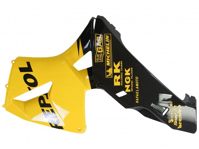 2005-2006 Honda CBR600RR Motorcycle Fairings - Yellow Black Repsol Canada Websites