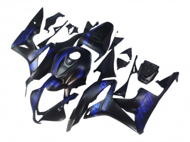 2007-2008 Honda CBR600RR Motorcycle Fairings - Matte Black Blue Repsol Canada Websites