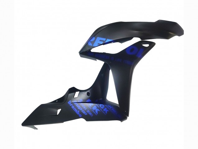 2007-2008 Honda CBR600RR Motorcycle Fairings - Matte Black Blue Repsol Canada Websites