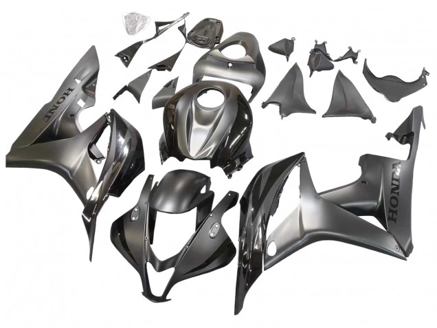2007-2008 Honda CBR600RR Motorcycle Fairing - Silver Glossy Black Canada Websites