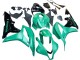 2007-2008 Honda CBR600RR Bike Fairings - Green Glossy Black Canada Websites
