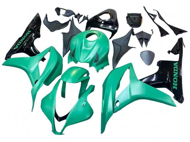 2007-2008 Honda CBR600RR Bike Fairings - Green Glossy Black Canada Websites