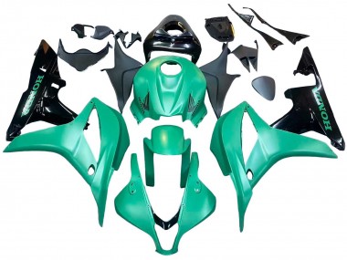 2007-2008 Honda CBR600RR Bike Fairings - Green Glossy Black Canada Websites