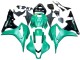 2007-2008 Honda CBR600RR Bike Fairings - Green Glossy Black Canada Websites