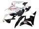 2007-2008 Honda CBR600RR Motorcycle Fairings - White Cherry Blossom Glossy Black Split Canada Websites