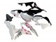 2007-2008 Honda CBR600RR Motorcycle Fairings - White Cherry Blossom Glossy Black Split Canada Websites