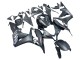 2007-2008 Honda CBR600RR Motorcycle Fairing - Matte Black White Repsol Canada Websites