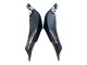 2007-2008 Honda CBR600RR Motorcycle Fairing - Matte Black White Repsol Canada Websites