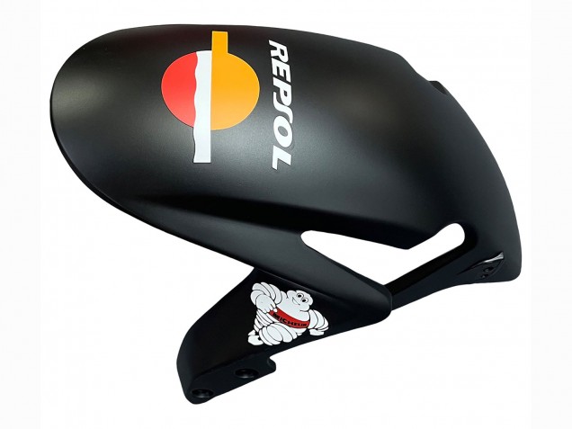 2007-2008 Honda CBR600RR Motorcycle Fairings - Matte Black Orange Red Rossi Repsol 46 Canada Websites
