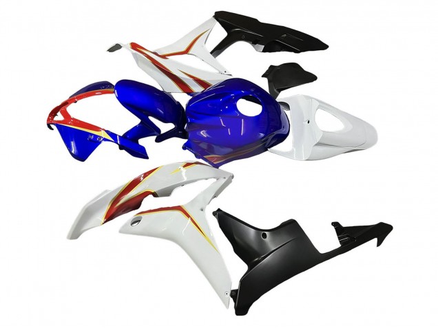 2007-2008 Honda CBR600RR Motorcycle Fairings - White Blue Red Glossy Black Canada Websites