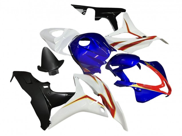 2007-2008 Honda CBR600RR Motorcycle Fairings - White Blue Red Glossy Black Canada Websites