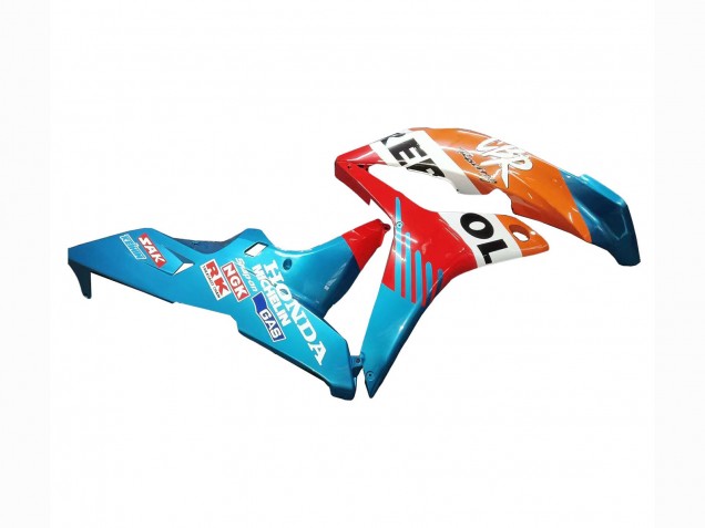 2007-2008 Honda CBR600RR Motorcycle Fairings - Orange White Red Blue Repsol Canada Websites