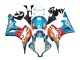 2007-2008 Honda CBR600RR Motorcycle Fairings - Orange White Red Blue Repsol Canada Websites