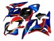 2007-2008 Honda CBR600RR Motorcycle Fairings - Blue Red Yellow Glossy Black Canada Websites