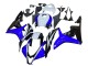 2007-2008 Honda CBR600RR Motorcycle Fairing - White Blue Glossy Black Canada Websites