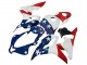 2007-2008 Honda CBR600RR Motorcycle Fairings - White Blue Red Star Canada Websites