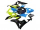 2007-2008 Honda CBR600RR Motorcycle Fairings - Blue Yellow Glossy Black Canada Websites