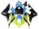 2007-2008 Honda CBR600RR Motorcycle Fairings - Blue Yellow Glossy Black Canada Websites