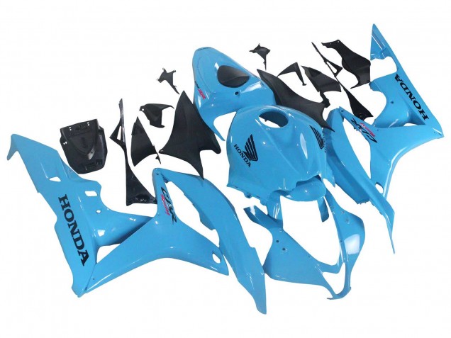 2007-2008 Honda CBR600RR Motorcycle Fairings - Light Blue Racing Canada Websites