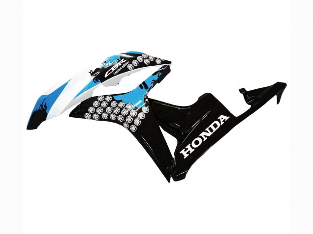 2007-2008 Honda CBR600RR Motorcycle Fairings - White Light Blue Glossy Black Canada Websites