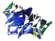 2007-2008 Honda CBR600RR Motorcycle Fairings - Blue Green MoviStar Castrol Canada Websites