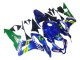 2007-2008 Honda CBR600RR Motorcycle Fairings - Blue Green MoviStar Castrol Canada Websites