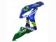 2007-2008 Honda CBR600RR Motorcycle Fairings - Blue Green MoviStar Castrol Canada Websites