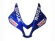 2007-2008 Honda CBR600RR Motorcycle Fairings - Blue Green MoviStar Castrol Canada Websites