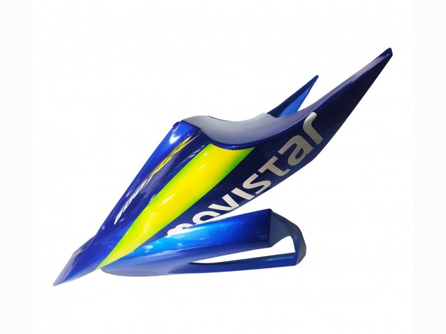 2007-2008 Honda CBR600RR Motorcycle Fairings - Blue Green MoviStar Castrol Canada Websites
