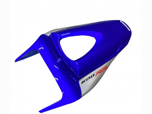 2007-2008 Honda CBR600RR Motorcycle Fairings - Silver Blue Glossy Black Racing Canada Websites