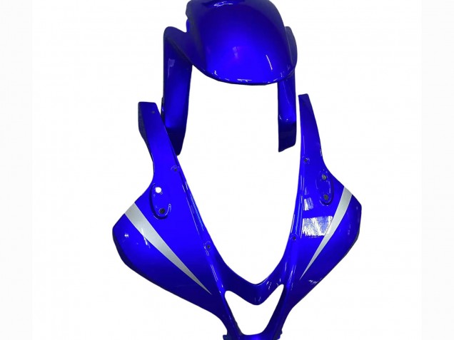 2007-2008 Honda CBR600RR Motorcycle Fairings - Silver Blue Glossy Black Racing Canada Websites